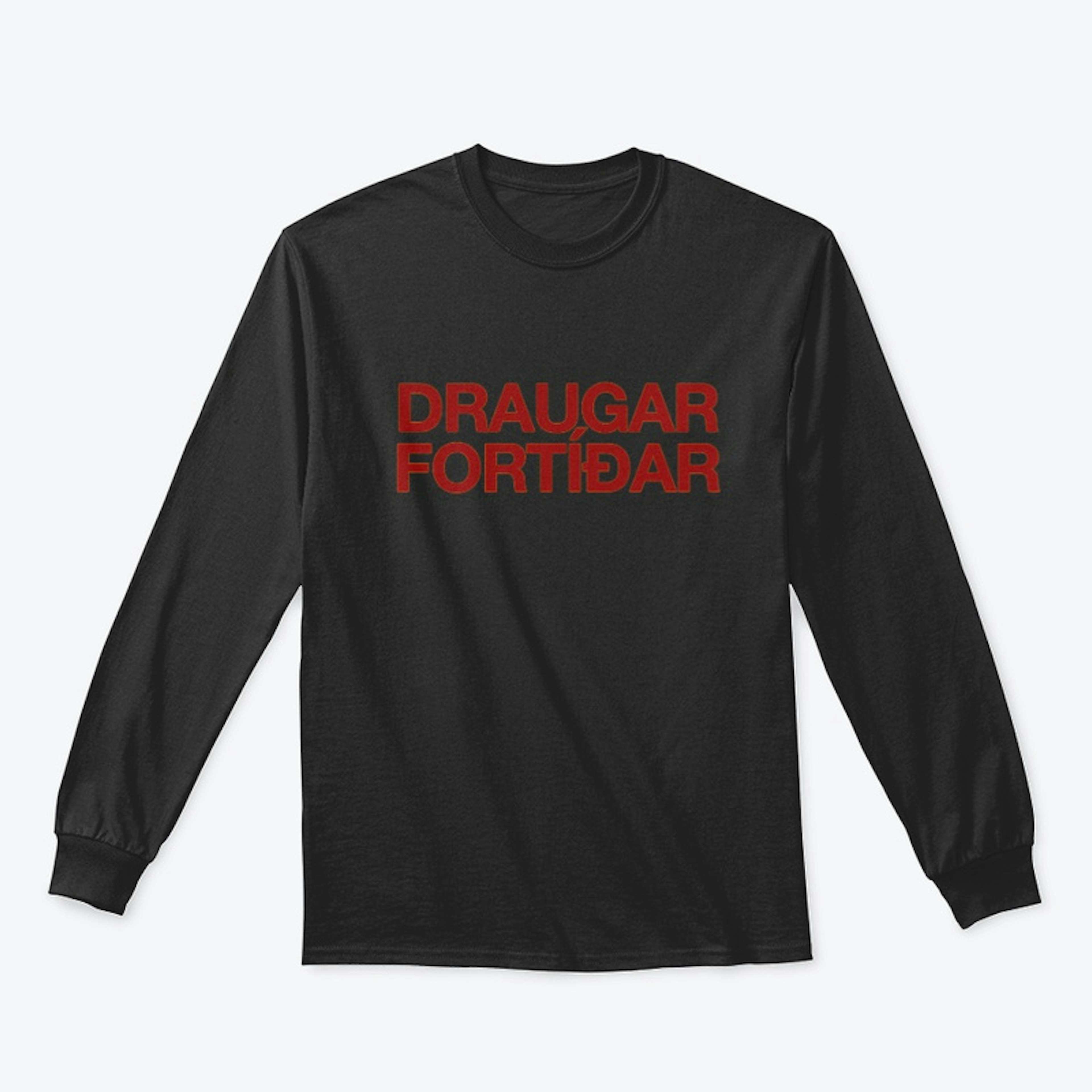 Draugar fortíðar bolur (svartur)